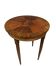 table d'apparat époque art déco en marquéterie