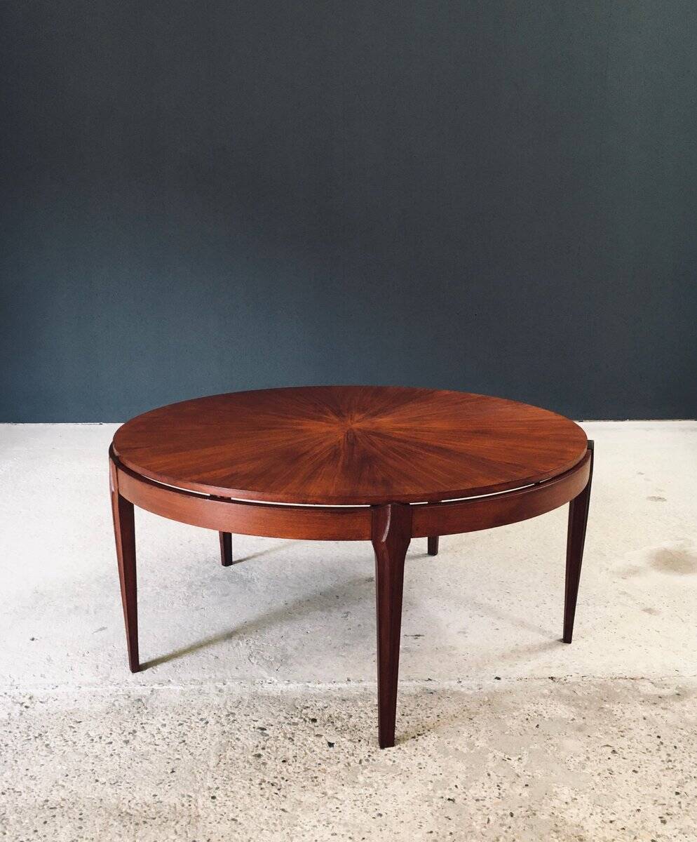 Mid-Century Modern Scandinavian Teak Coffee Table, 1960s