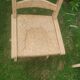 Pairs of vintage Scandinavian chairs with splayed legs.