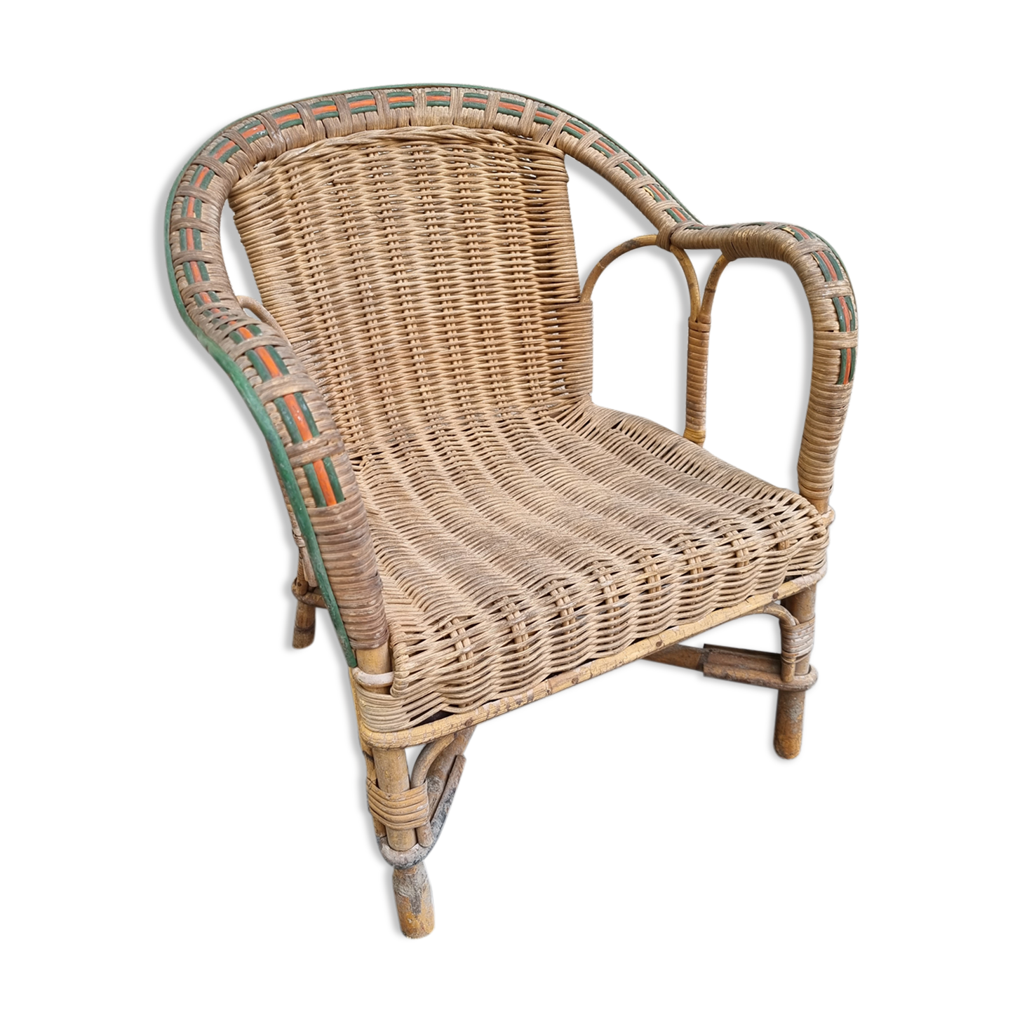 children's rattan chair