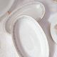 Vaisselle en porcelaine suédoise hackefors / hutschenreuther neuve (54 pcs)