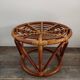 Pouf bambou vintage