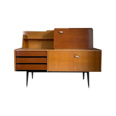 Enfilade haute avec secrétaire ou basse élément modulable, 1960