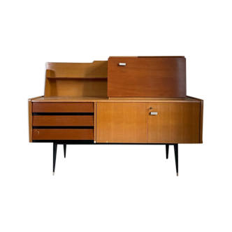 Enfilade haute avec secrétaire ou basse élément modulable, 1960