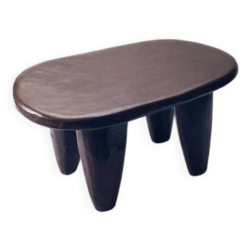 Senoufo Stool N1 "in solid wood | hand-carved | Authentic Piece