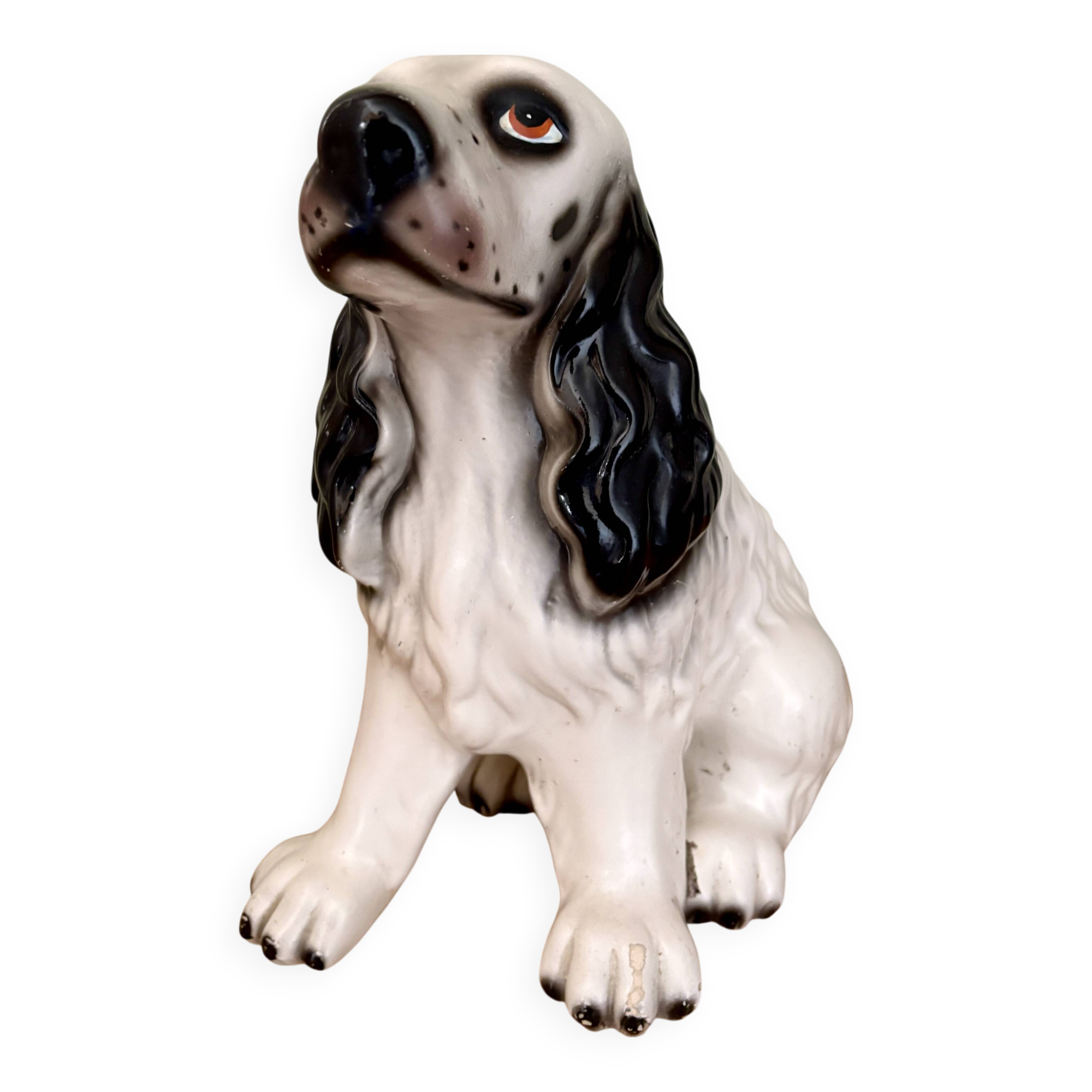 Vintage ceramic dog