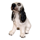 Vintage ceramic dog