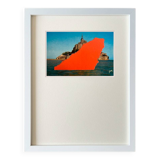 Mont Saint-Michel - Collage on postcard