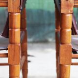 Mid-century chair pair