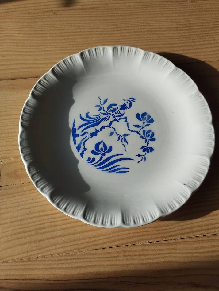 Old hollow dish model paradis digoin sarreguemines