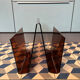 Magazine holder Michel Dumas smoked Plexiglas