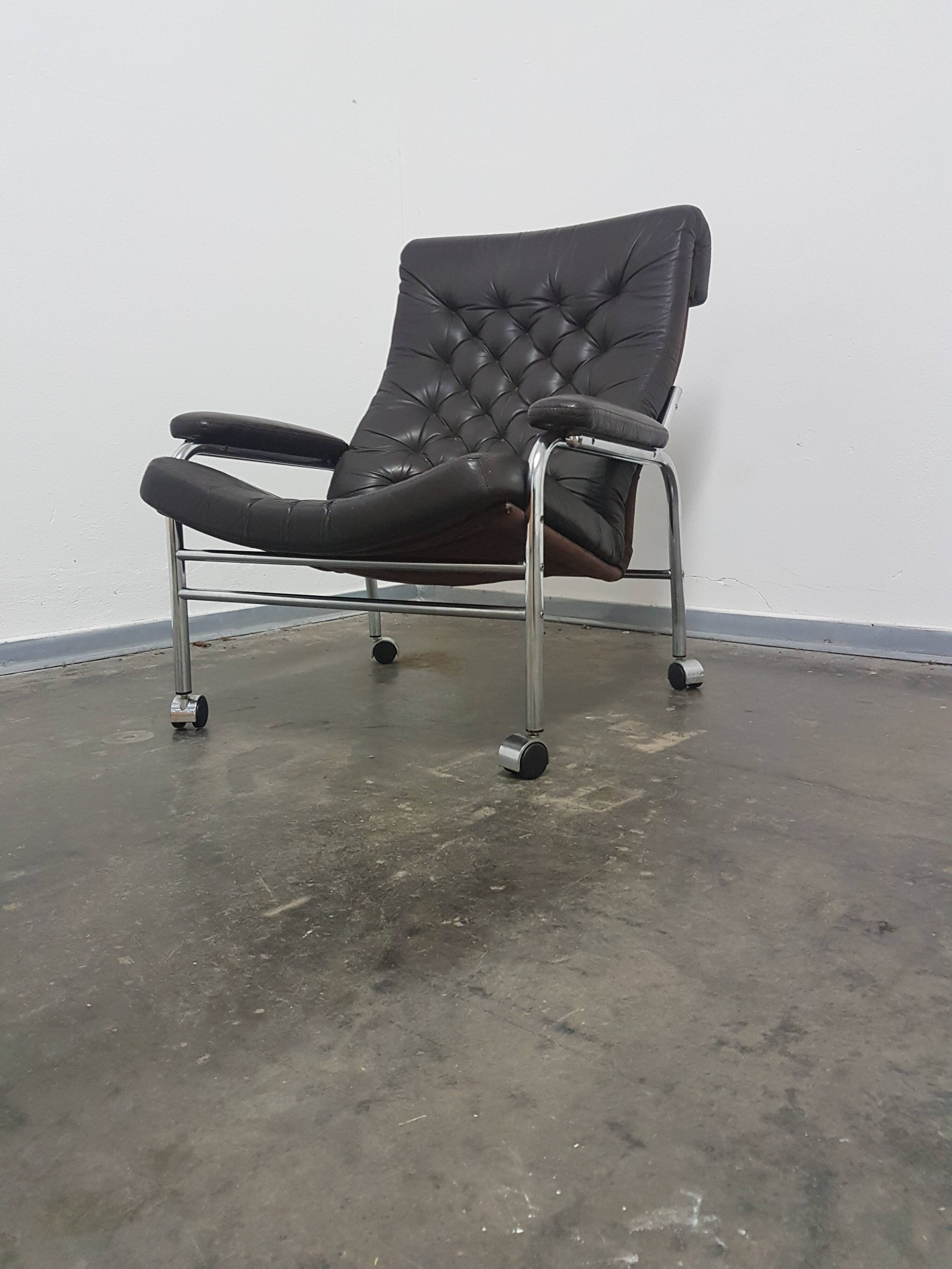 Vintage Ikea lounge chair Bore by Noboru Nakamura