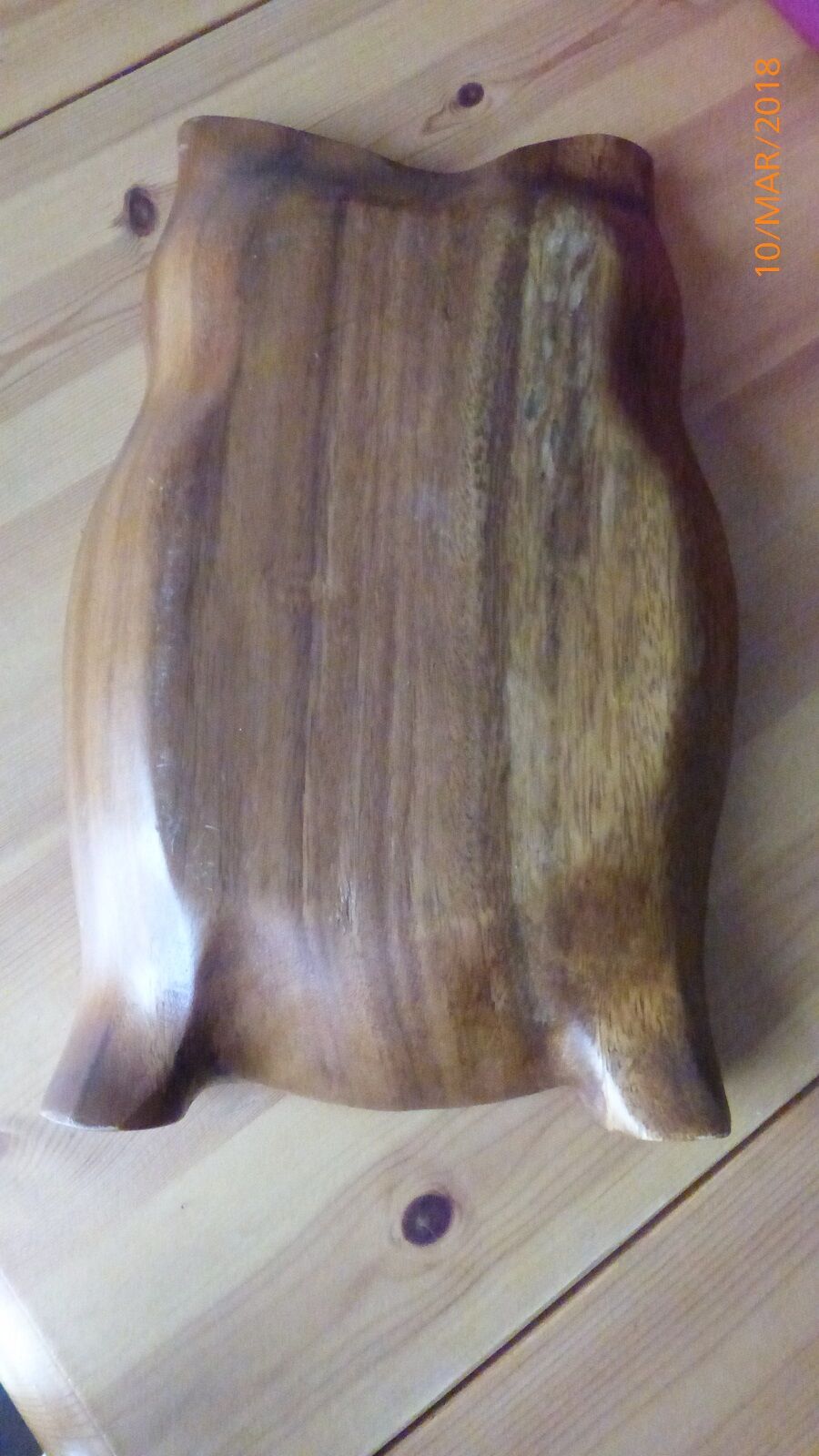 Empty wooden pocket 1970