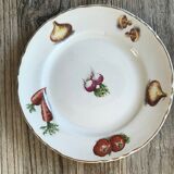 Set of 6 old dessert plates