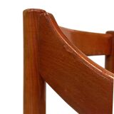 Vintage Carimate chair design by Vico Magistretti