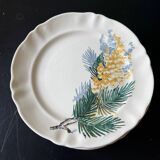 Dessert plates Sarreguemines Renaud and Clermont