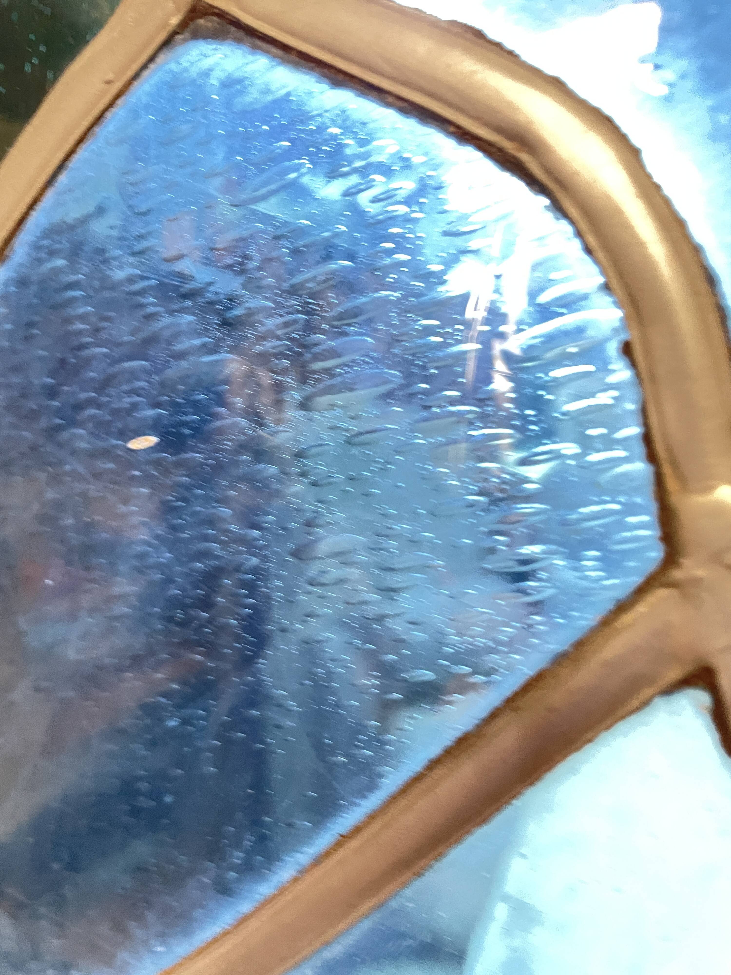 Contemporary art stained glass window by gérard hermet 280x160cm - maison lorin in char