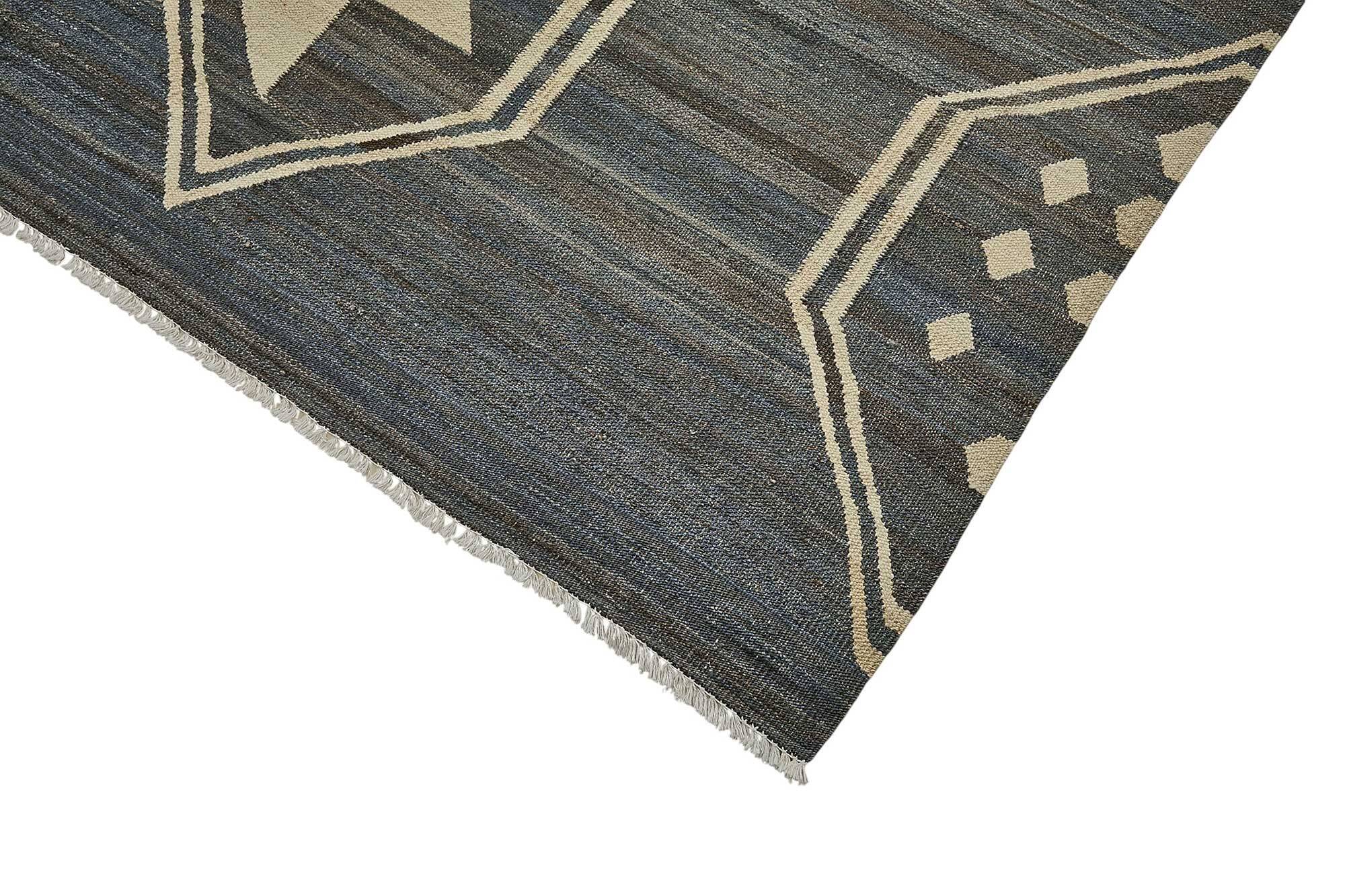 Contemporary Tribal Decorative Kilim 316 cm x 420 cm