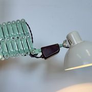 Industrial East German Scissor Lamp from VEB Zweckleuchtenbau Dresden, 1950
