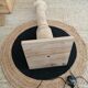 Vintage wooden floor lamp revisited
