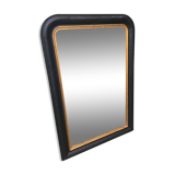 Golden black Philippe Louis mirror 78x113cm
