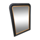 Miroir Louis Philippe noir doré 78x113cm