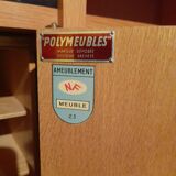 Polymeubles high display sideboard 1960