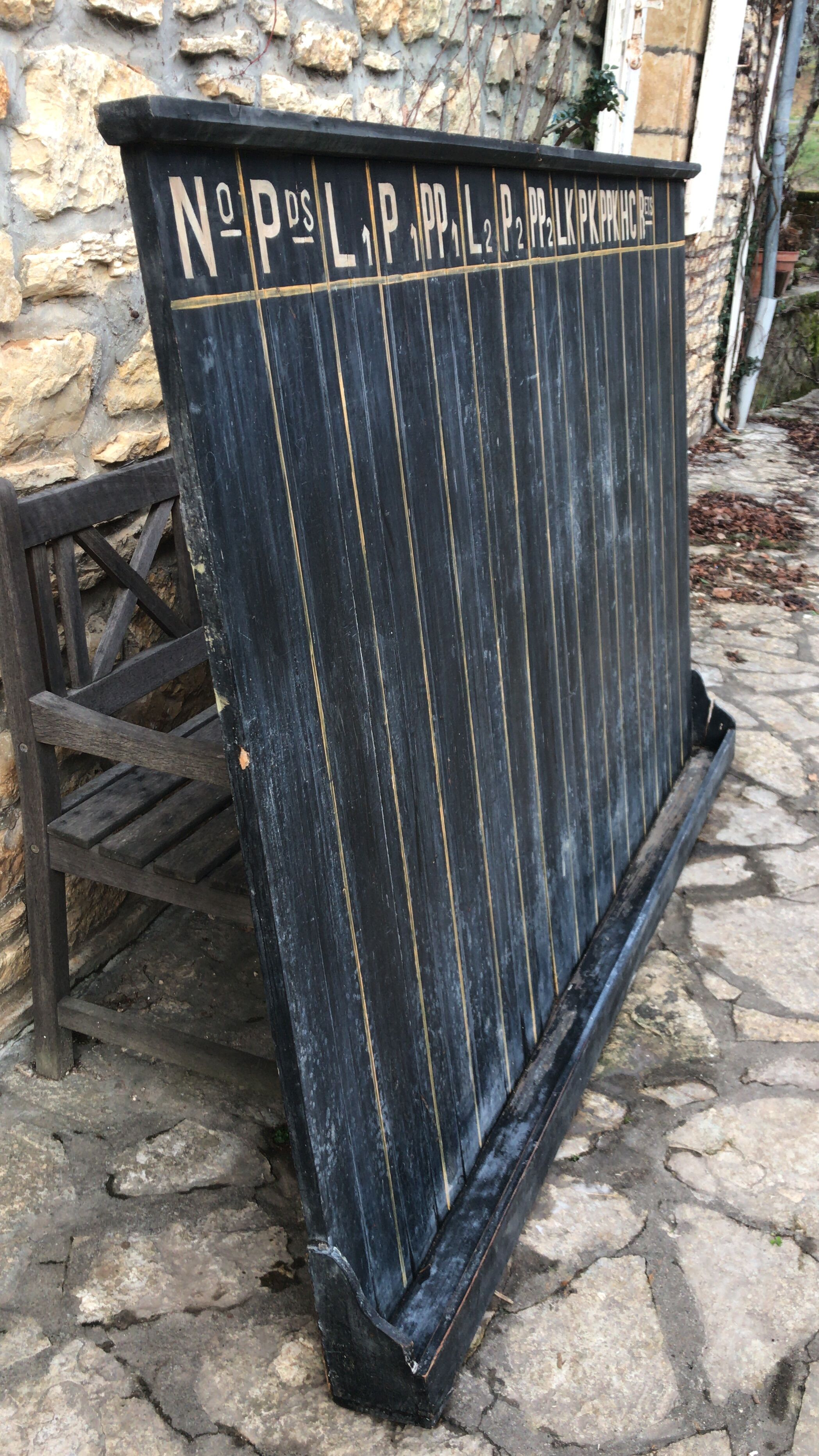 Industrial blackboard - 2m x 1m35