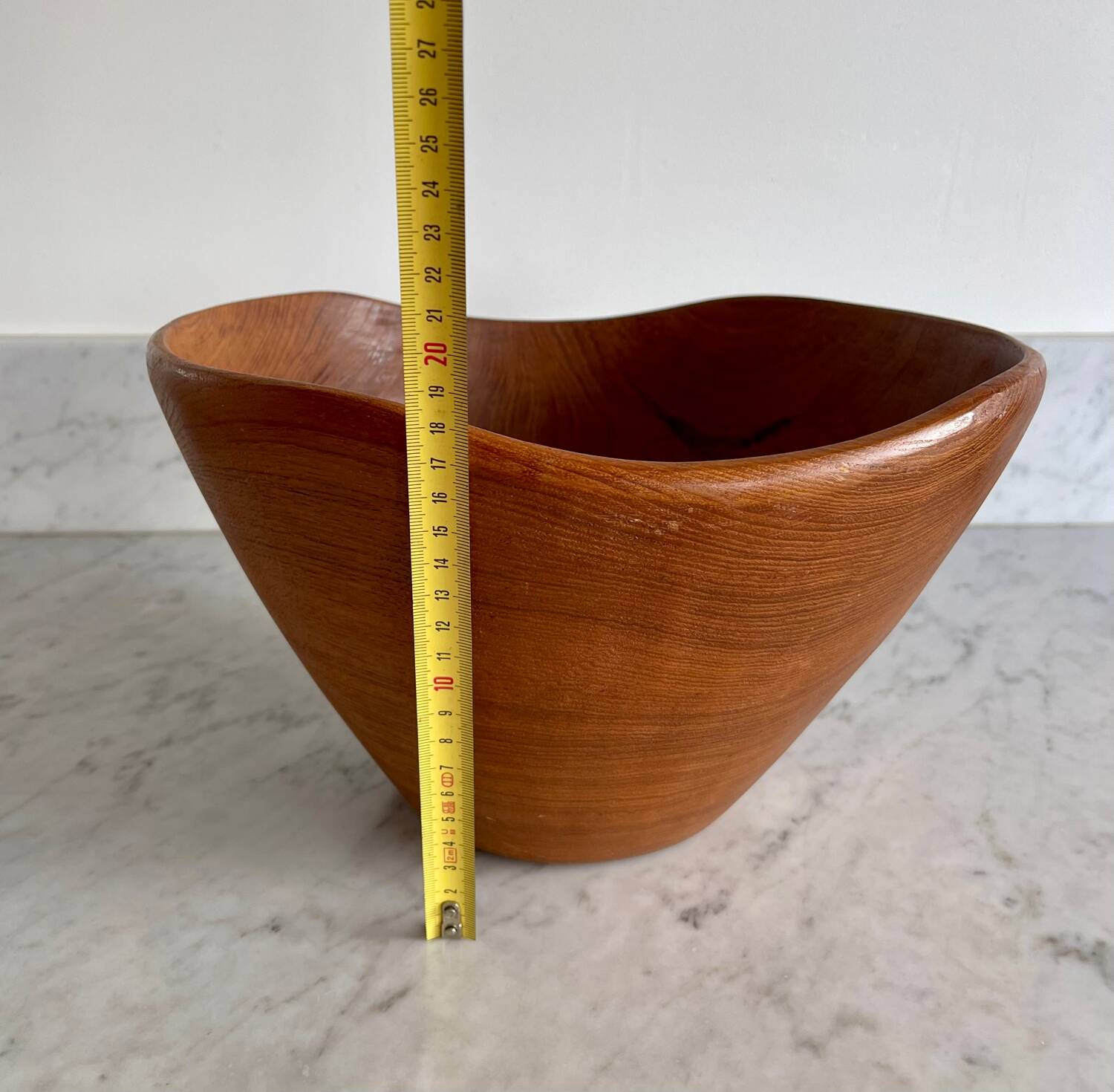 Vintage teak salad bowl