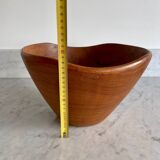 Vintage teak salad bowl