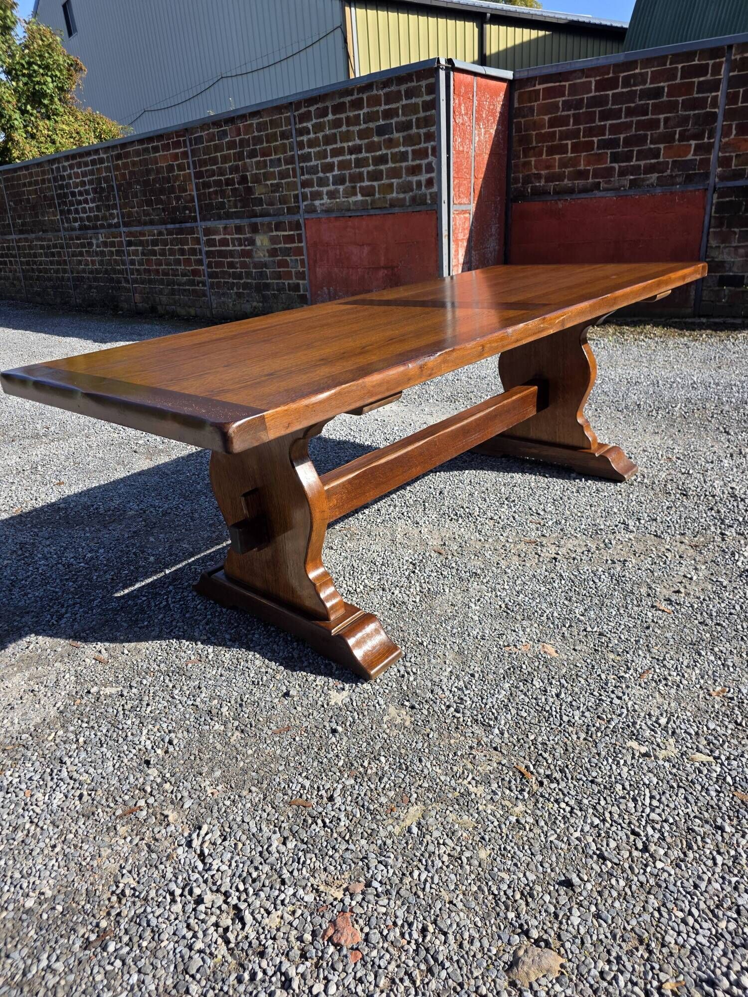 Monastery table in oak