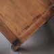 Set of 6 handcrafted oak chairs, France, circa 1970.