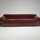 Sesann sofa in dusty pink by Gianfranco Frattini for Cassina, 1970s