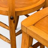 4 vintage Luterma bistro chairs 1940