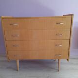Vintage oak chest of drawers