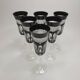 Service "Pénombre" in black and clear crystal – Crystal of Paris