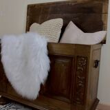 Coffre en bois rustique