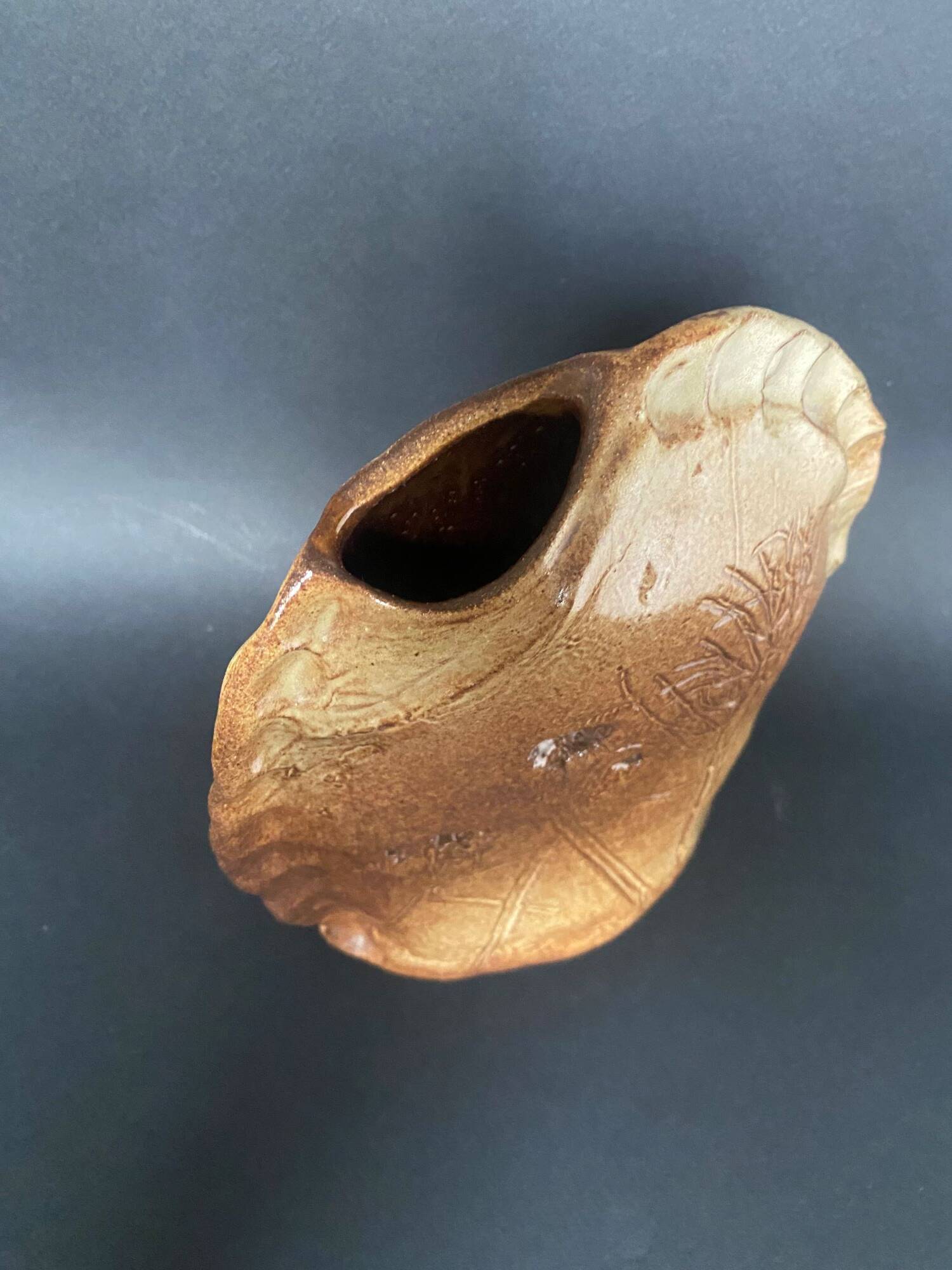 Vase en terre cuite vintage