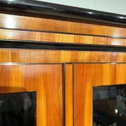 Biedermeier Bookcase, Cherry Veneer, South Germany 1820