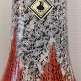 Vintage fat lava vase k369 made in Hungary in the 70s