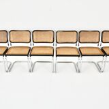 Set of 6 Style B32 Dining Room Chairs by Marcel Breuer
