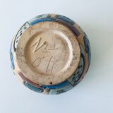 Cache pot ethnique en terre