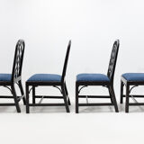 4 Chinese Chippendale chairs