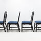 4 chaises chinoises Chippendale
