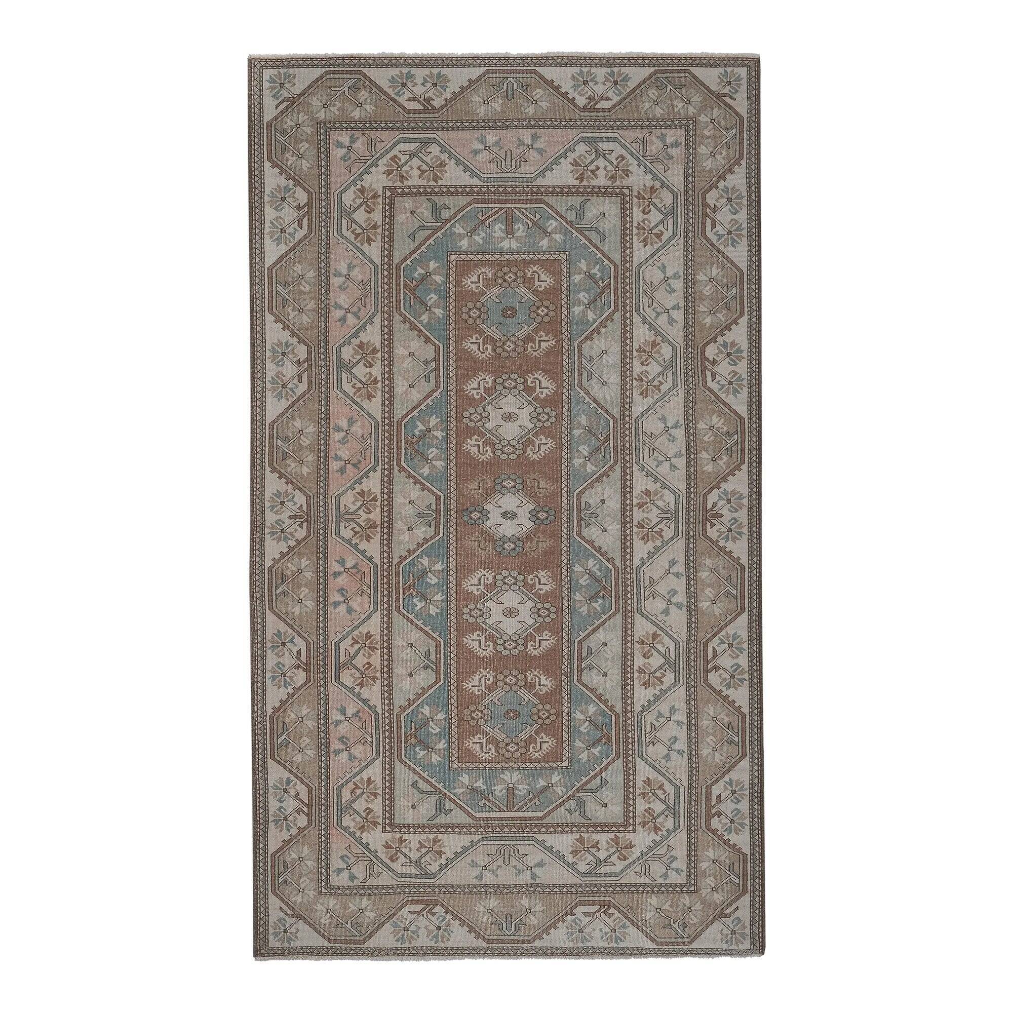 Tapis turc vintage fait main
