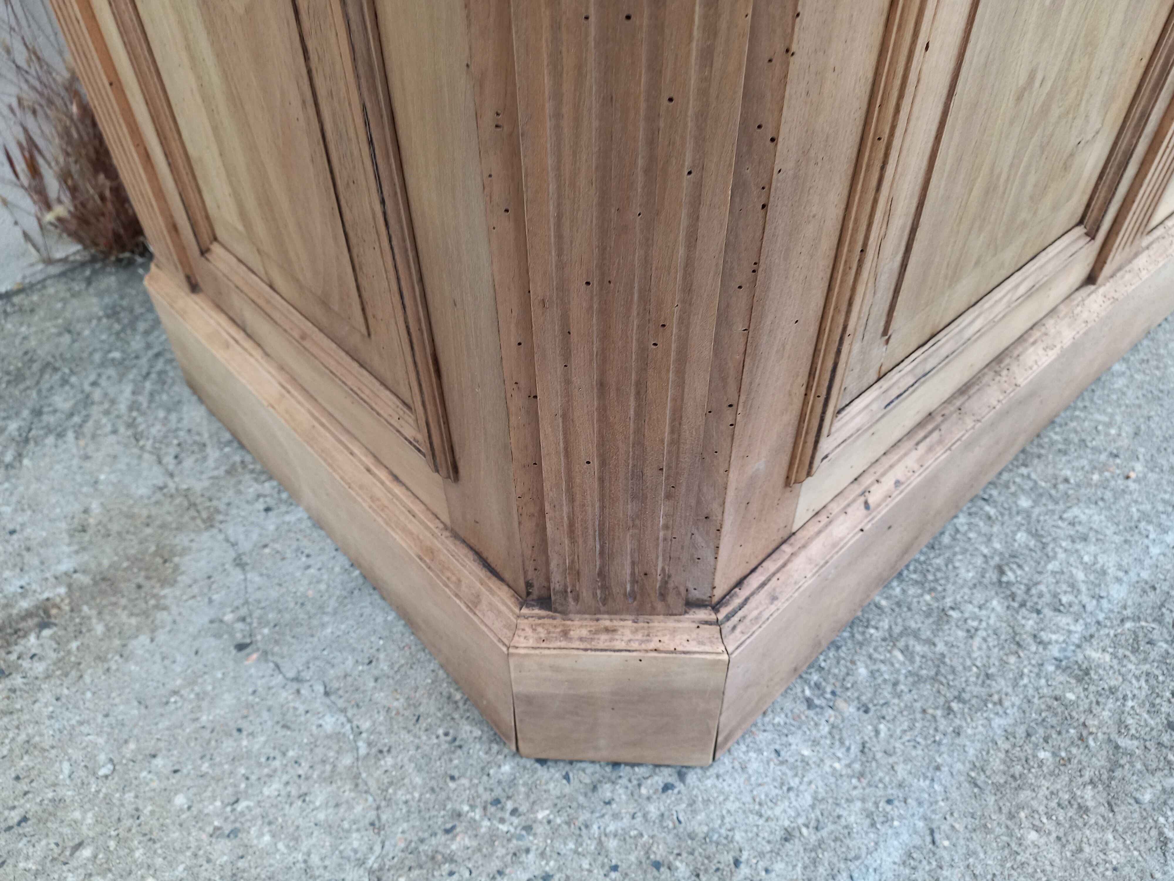 Former store counter, bar