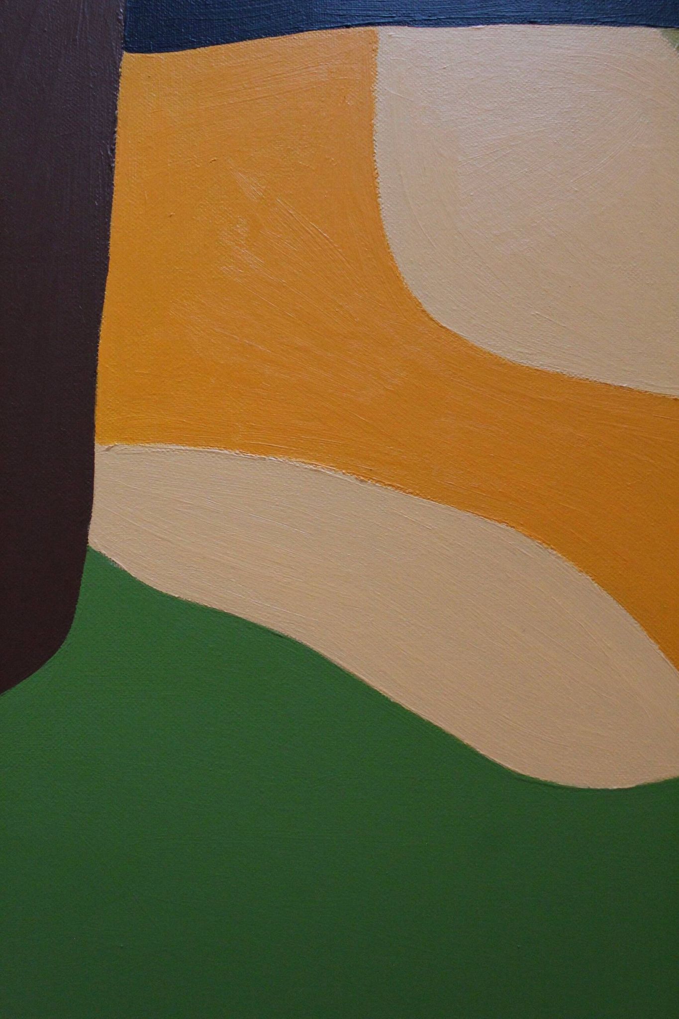 Art abstrait moderne signé 80x80cm