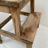 Wooden painter's stepladder