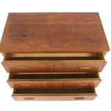 Scandinavian teak chest of drawers, Sweden, 1960
