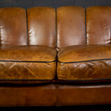 Dutch sheepskin 2-seater sofa